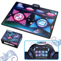 Tapete de juego inalámbrico Dancing Challenge Playmat y alfombrilla de baile para dos jugadores., 120x95cm