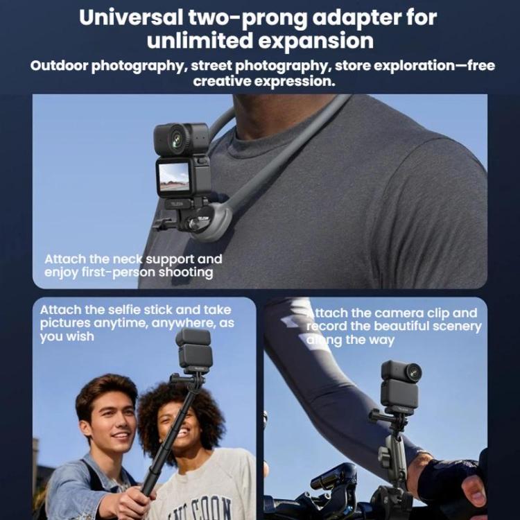 Base magnética de liberación rápida TELESIN para DJI Osmo Nano, Basic