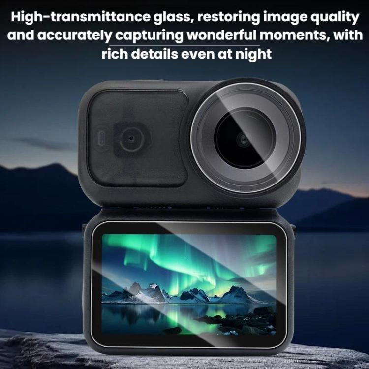 Protector de pantalla de vidrio templado resistente a los arañazos CYNOVA HD para DJI Osmo Nano, For DJI Osmo Nano 2 sets