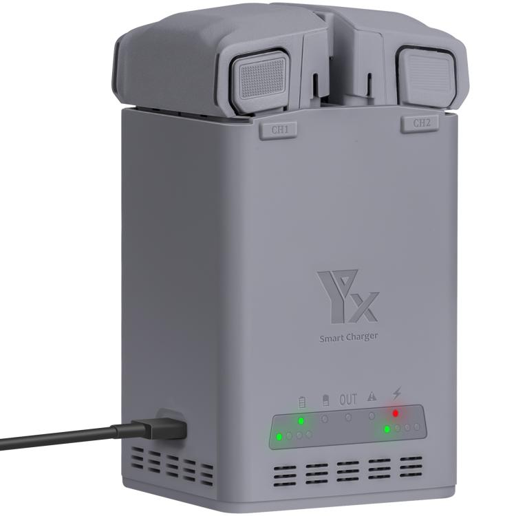Cargador de batería YX de 100 W para DJI Mini 5 Pro/Mini 4 Pro/Mini 3 Pro/Mini 3, estación de carga de doble canal., 100W