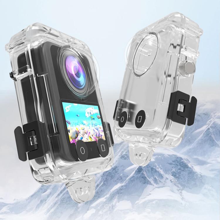 Carcasa sumergible totalmente invisible e impermeable para DJI Osmo 360, apta para buceo hasta 40 m de profundidad., Waterproof Case