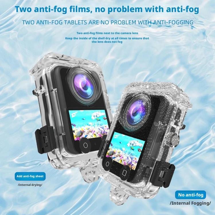 Carcasa sumergible totalmente invisible e impermeable para DJI Osmo 360, apta para buceo hasta 40 m de profundidad., Waterproof Case