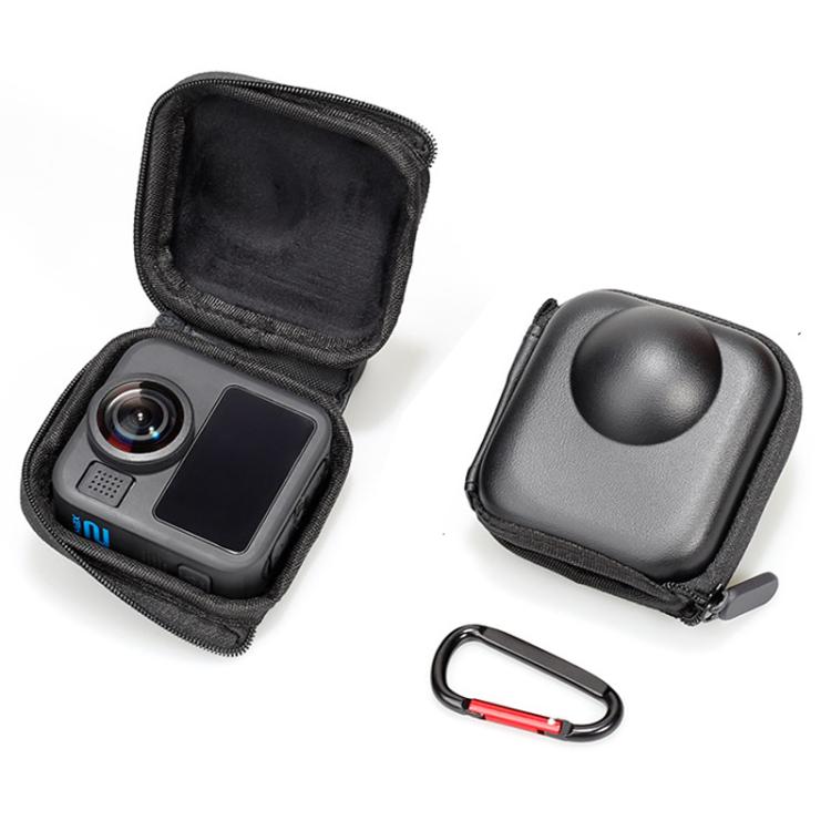 Funda protectora rígida compacta para GoPro MAX2 con clip de mosquetón., Carrying Case