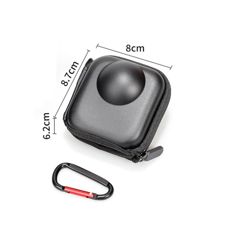 Funda protectora rígida compacta para GoPro MAX2 con clip de mosquetón., Carrying Case