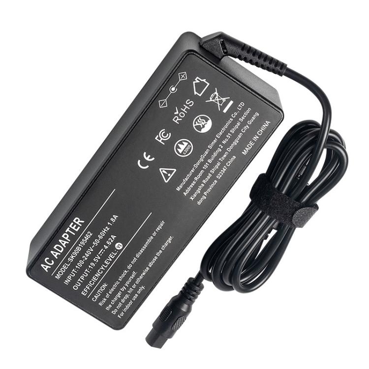 Adaptador de corriente universal multifuncional para portátil de 90 W, 19,5 V y 4,62 A con 16 conectores., US Plug, EU Plug, UK Plug