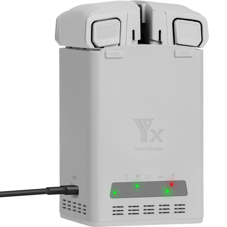 Cargador de batería YX de 65 W para DJI Mini 5 Pro/Mini 4 Pro/Mini 3 Pro/Mini 3, estación de carga de doble canal., 65W