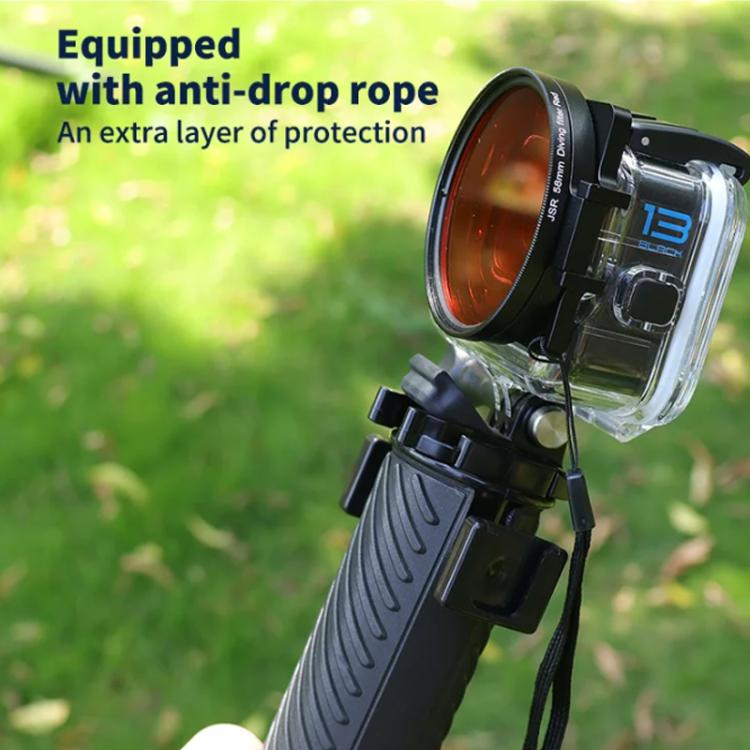 Para cámaras de acción GoPro HERO13/12/11/10/9/8 negras, JSR Filter Adapter Ring+Lens Cover, JSR Red Diving Filter With Adapter Ring, JSR Purple Diving Filter With Adapter Ring, JSR Yellow Diving Filter With Adapter Ring                                ...