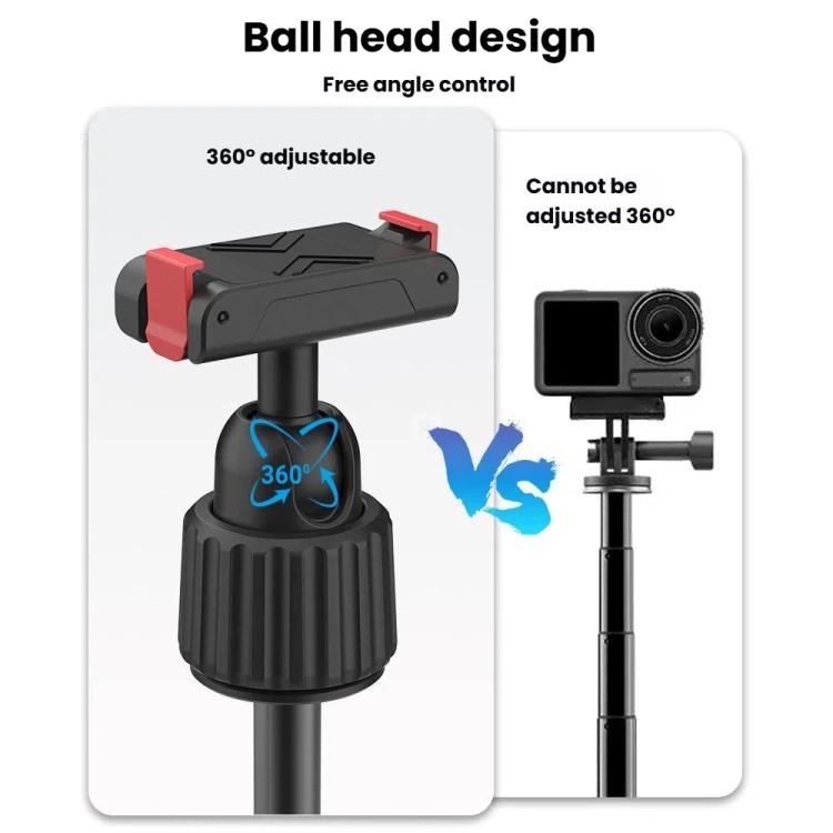 Trípode magnético de liberación rápida para selfies, compatible con DJI Osmo Action 5 Pro, 4 y 3, con rotación de 360 grados., for DJI Osmo Action 5 Pro, 4, 3