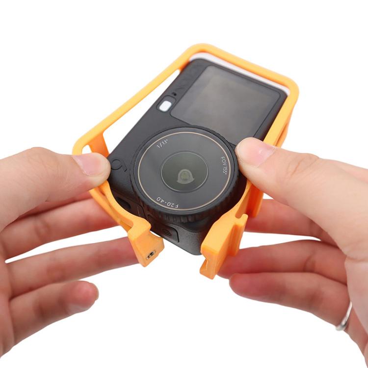 Jaula para cámara DJI Osmo Action 6, resistente a golpes y con marco protector anticaída.