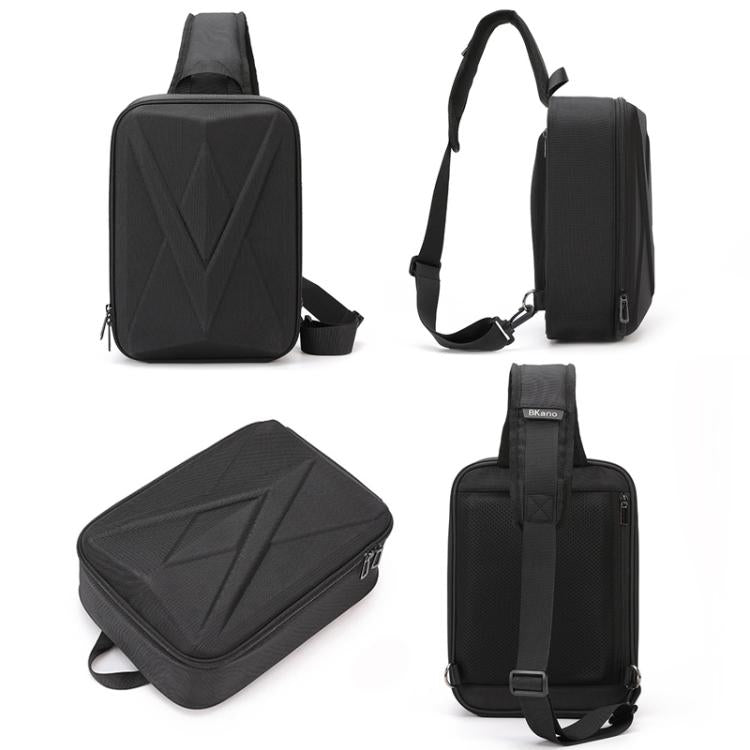 Bolsa organizadora para kit de vuelo suave BKano para DJI Neo 2 (Bolsa cruzada para el pecho), Crossbody Bag(Black)