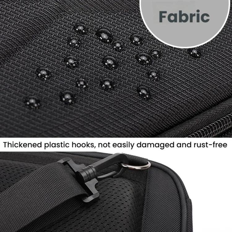 Bolsa organizadora para kit de vuelo suave BKano para DJI Neo 2 (Bolsa cruzada para el pecho), Crossbody Bag(Black)