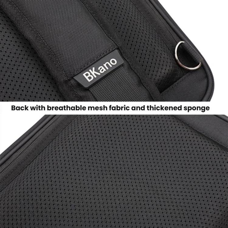 Bolsa organizadora para kit de vuelo suave BKano para DJI Neo 2 (Bolsa cruzada para el pecho), Crossbody Bag(Black)