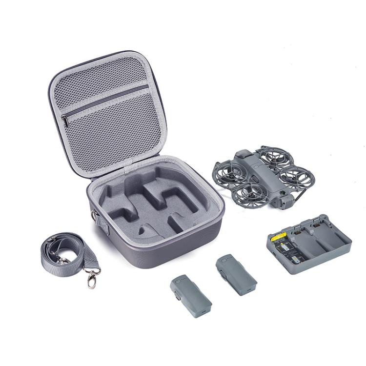 Estuche rígido organizador para DJI Neo 2 Host y bolsa de almacenamiento portátil para exteriores, Handbag (Gray)