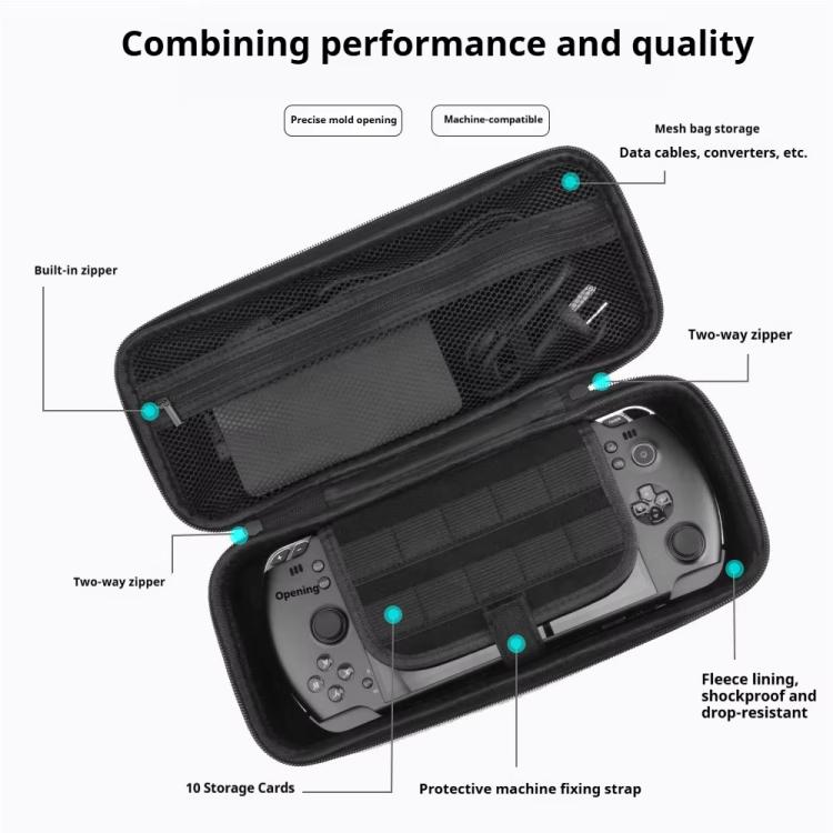Funda de transporte para la consola de juegos portátil GPD Win 5. Bolsa protectora portátil con asa.
