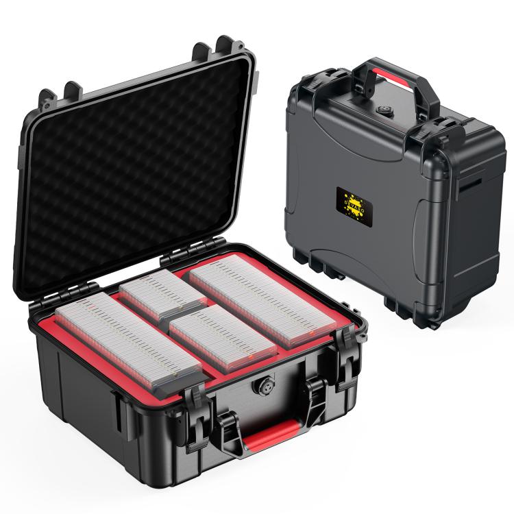 Estuche impermeable y a prueba de humedad para tarjetas de juego de STARTRC GAMES. Maleta a prueba de explosiones. Caja de almacenamiento de tarjetas de gran capacidad con carcasa rígida., Card Storage Box