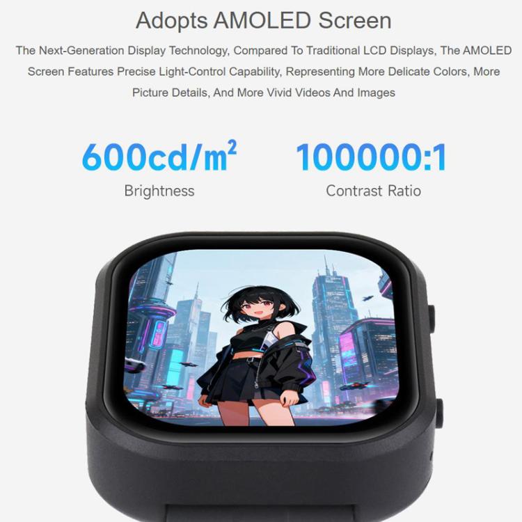 Placa de desarrollo para reloj con pantalla táctil AMOLED WAVESHARE ESP32-C6 de 2,06 pulgadas, 410x502 píxeles, With Lithium Battery, No Lithium Battery