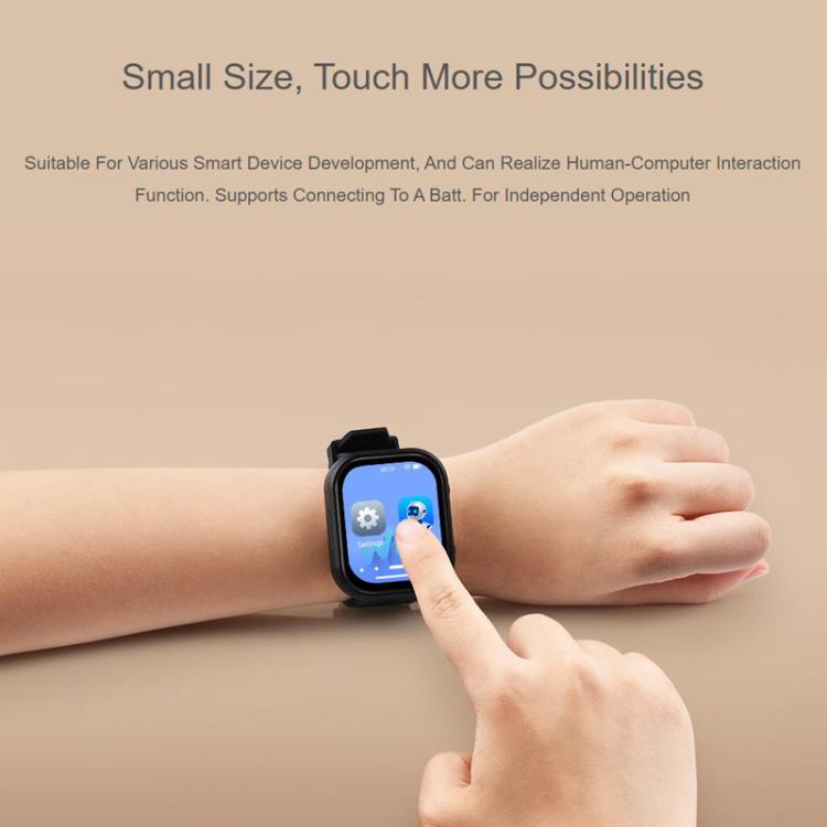 Placa de desarrollo para reloj con pantalla táctil AMOLED WAVESHARE ESP32-C6 de 2,06 pulgadas, 410x502 píxeles, With Lithium Battery, No Lithium Battery