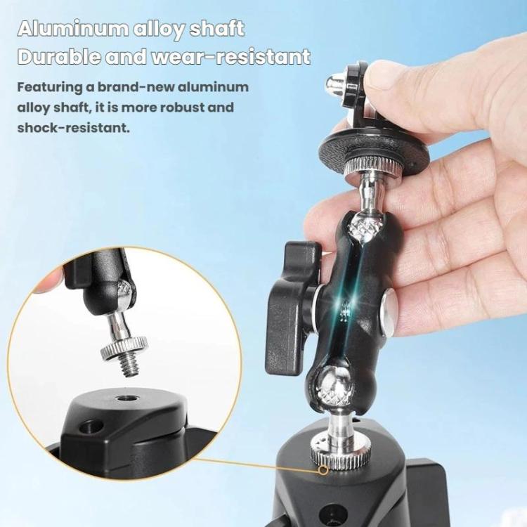 Soporte con ventosa para DJI Osmo Action 6, giratorio 360 grados, para parabrisas de coche con base de vacío.