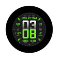 Placa de desarrollo de pantalla redonda táctil capacitiva WAVESHARE RP2350 de 2,1 pulgadas, Flat, 2.5D Curved