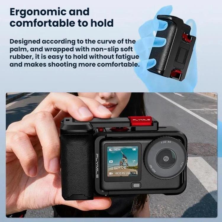 Kit de marco protector Flymile Extended Cage para DJI Osmo Action 6, AC6016 Black