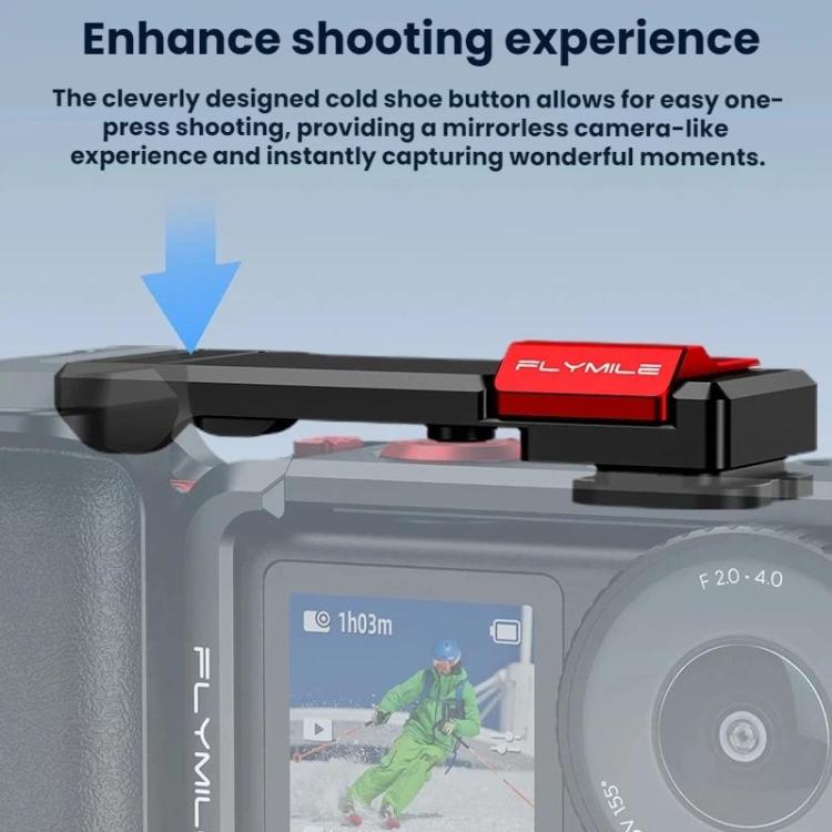Kit de marco protector Flymile Extended Cage para DJI Osmo Action 6, AC6016 Black