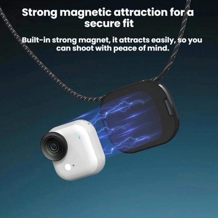Soporte magnético para cámara con clip para el cuello Flymile para Insta360 GO Ultra