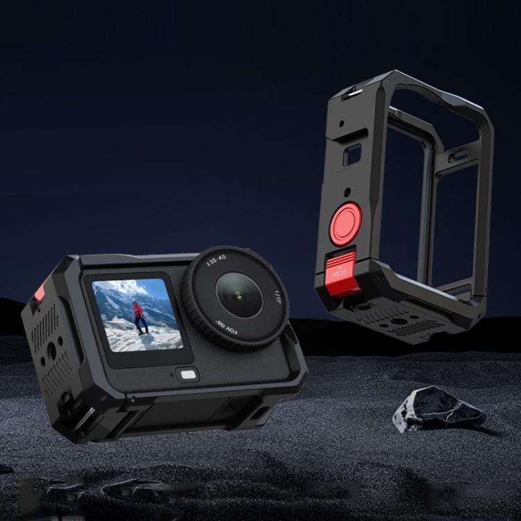 Estuche de expansión con marco protector metálico Flymile para la jaula de la cámara DJI Osmo Action 6, AC6001