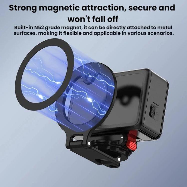Clip extensor de soporte magnético bidireccional Flymile para DJI Osmo Action 6 / Nano