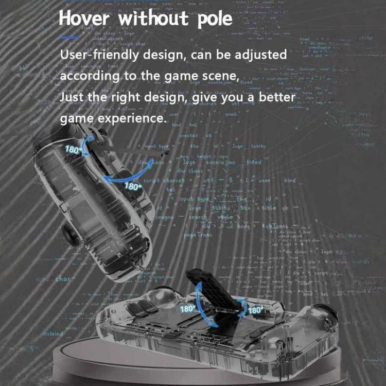 Joysticks de efecto Hall de inserción directa con iluminación RGB para controladores de sensor de movimiento de 6 ejes de Nintendo Switch