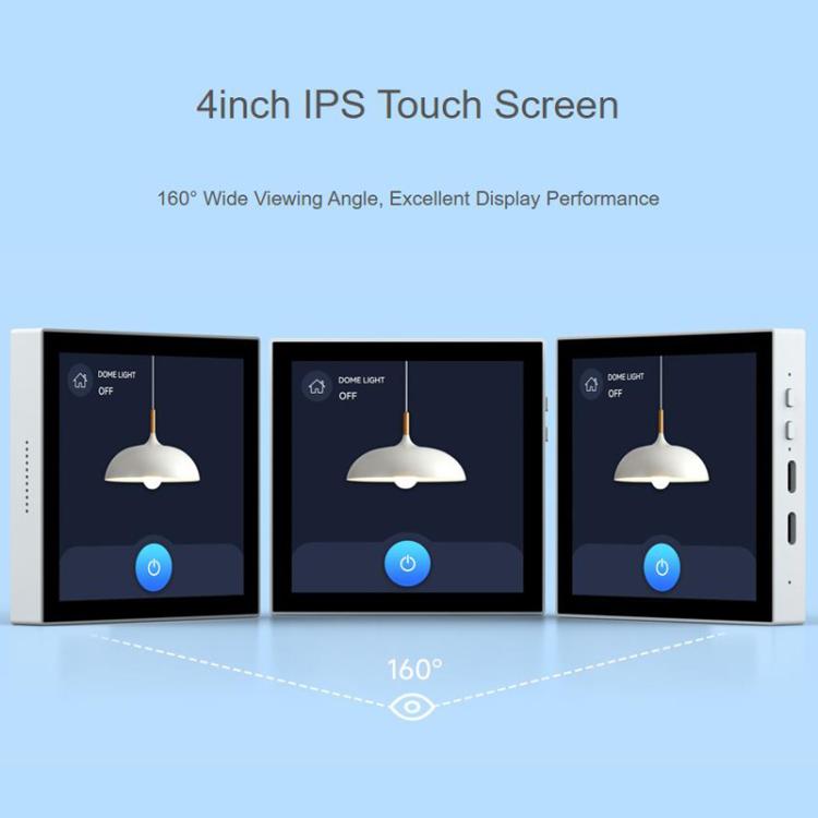 WAVESHARE ESP32-S3-Touch-LCD-4B Smart 86 Box de 4 pulgadas, táctil de 5 puntos, interfaz RGB