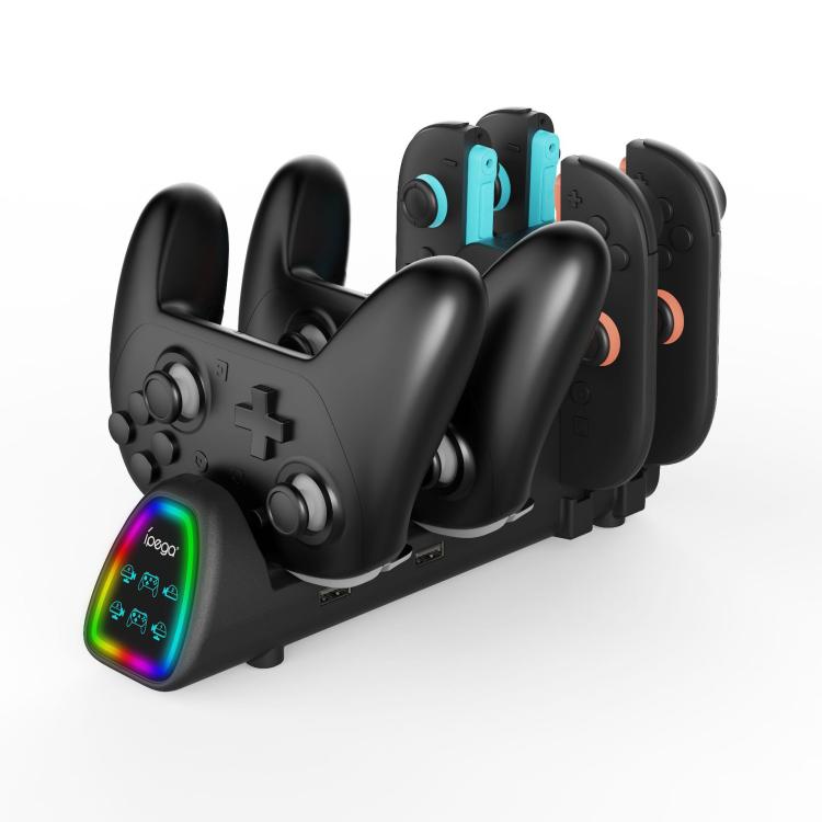 Base de carga ipega 10 en 1 para Nintendo Switch 2 / Switch Joy-Con y mandos Switch 2 Pro, PG-SW2188
