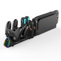 Base de carga ipega 10 en 1 para Nintendo Switch 2 / Switch Joy-Con y mandos Switch 2 Pro (versión con conector USB), PG-SW2187