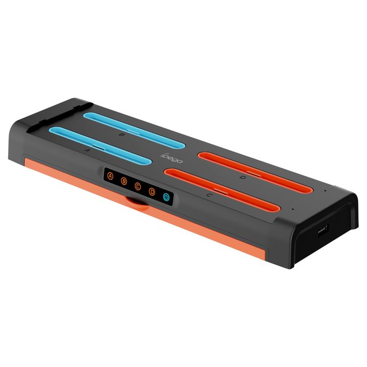 Soporte para tarjeta de juego Ipega para base de carga de Joy-Con de Nintendo Switch 2 / Switch, 8-in-1