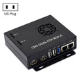 Placa de expansión de red dual Gigabit / 2.5G WAVESHARE CM5 compatible con Raspberry Pi, acceso a RJ45 y salidas duales 4K., US Plug, EU Plug, UK Plug