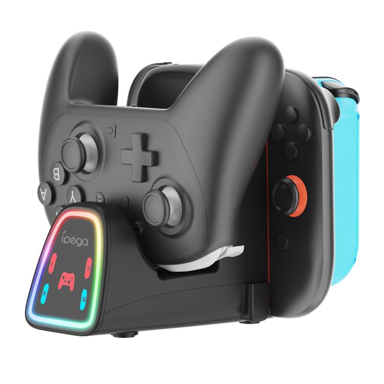 Base de carga ipega 9 en 1 para Nintendo Switch 2 / Switch Joy-Con y mando Pro, PG-SW2196