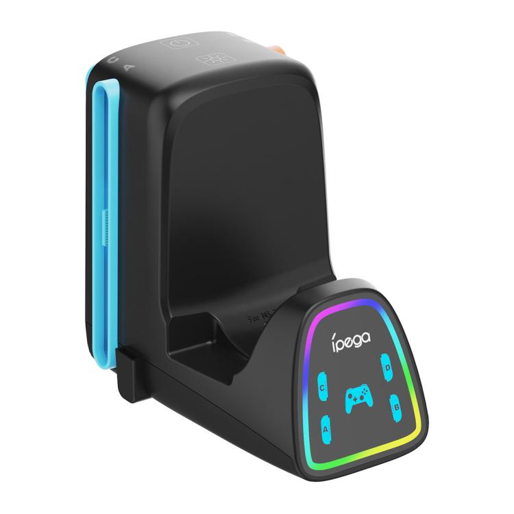 Base de carga ipega 9 en 1 para Nintendo Switch 2 / Switch Joy-Con y mando Pro, PG-SW2196