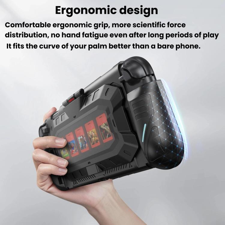 Funda protectora STARTRC GAMES Mech para Nintendo Switch 2, con compartimento extraíble para tarjetas de juego., Mech Protective Case