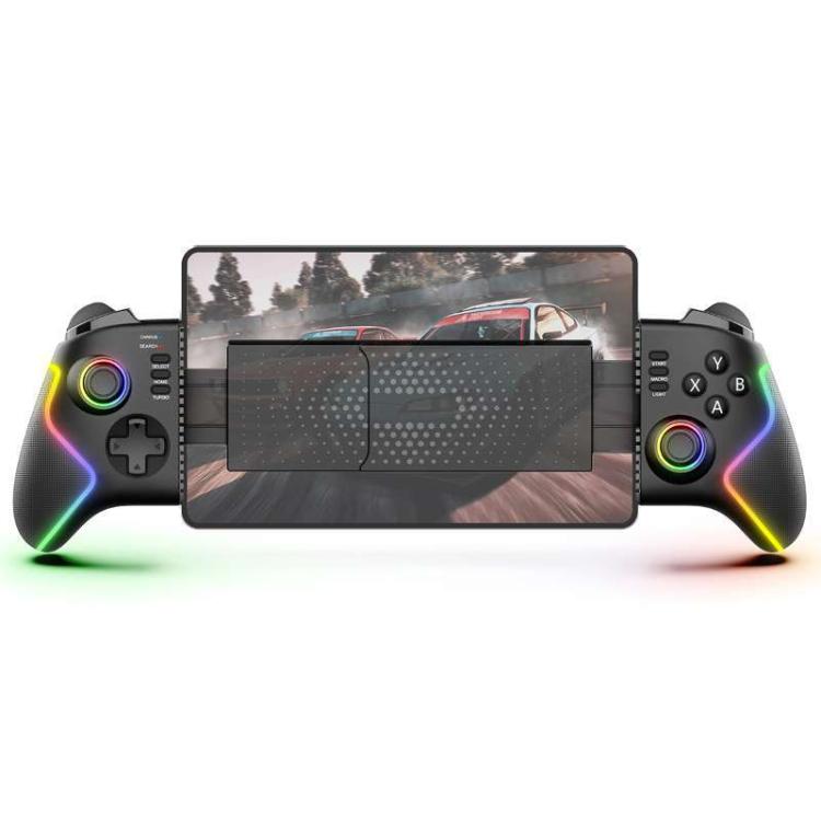 Mando de juegos extensible Ipega PG-9122 con joysticks de efecto Hall y giroscopio de 6 ejes para teléfonos/tabletas Android/iOS, PS4/PS3, Switch y PC con Windows.