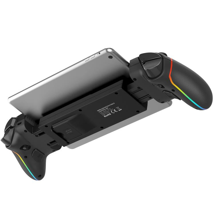 Mando de juegos extensible Ipega PG-9122 con joysticks de efecto Hall y giroscopio de 6 ejes para teléfonos/tabletas Android/iOS, PS4/PS3, Switch y PC con Windows.