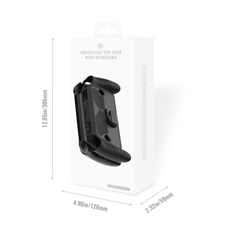 Funda protectora JYS TPU para consola ASUS ROG Xbox Ally / X con soporte, TPU Protective Case