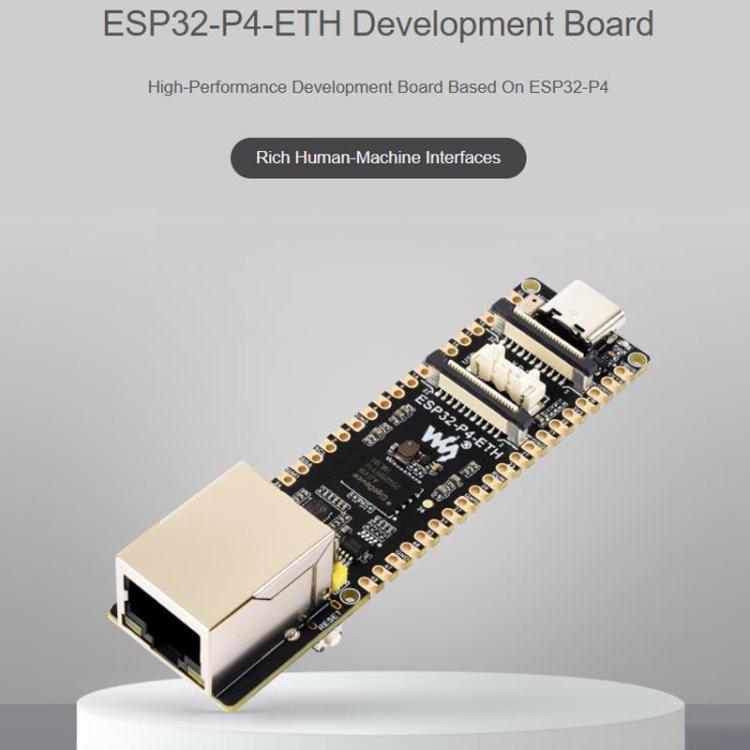 Placa de desarrollo de alto rendimiento con puerto Ethernet RJ45 de 100 Mbps, WAVESHARE ESP32-P4-ETH, WAVESHARE ESP32-P4-ETH-M, WAVESHARE ESP32-P4-POE-ETH, WAVESHARE ESP32-P4-POE-ETH-KIT-A, WAVESHARE ESP32-P4-POE-ETH-KIT-B
