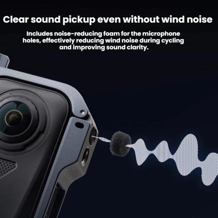 Funda protectora metálica tipo jaula para conejos PGYTECH para Insta360 X4 Air