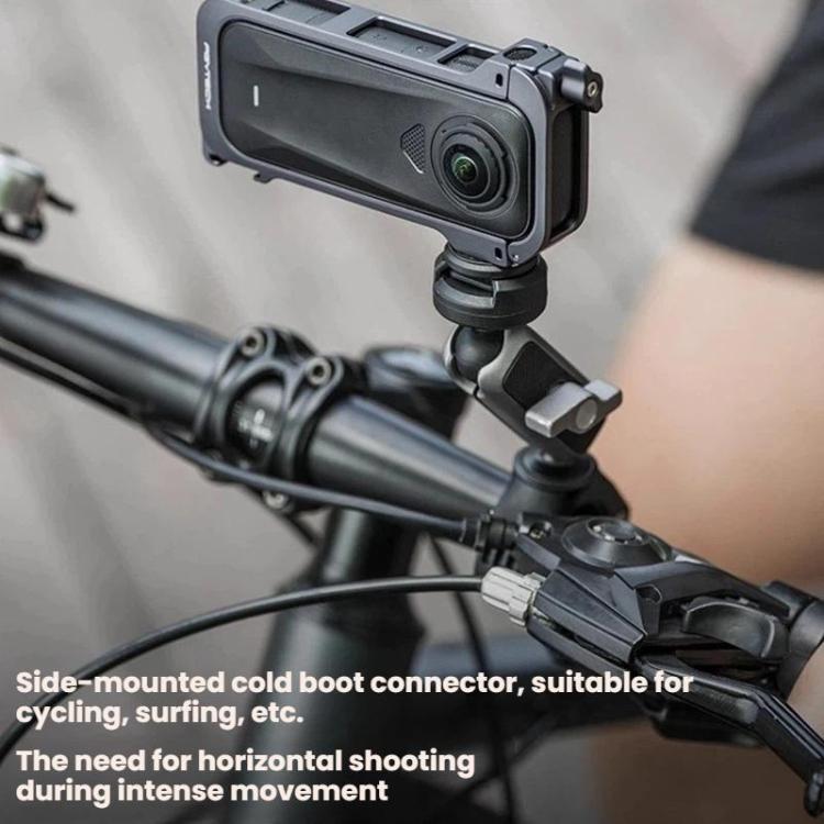 Funda protectora metálica tipo jaula para conejos PGYTECH para Insta360 X4 Air