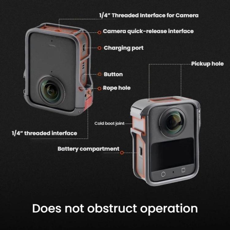 Jaula metálica protectora extendida para cámara panorámica DJI Osmo 360 PGYTECH
