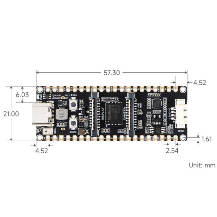 Placa de desarrollo de alto rendimiento con procesadores RISC-V de doble núcleo y de un solo núcleo e interfaces hombre-máquina avanzadas., WAVESHARE ESP32-P4-Pico, WAVESHARE ESP32-P4-Pico-M, WAVESHARE ESP32-P4-Pico-KIT-A, WAVESHARE ESP32-P4-Pico-KIT-B