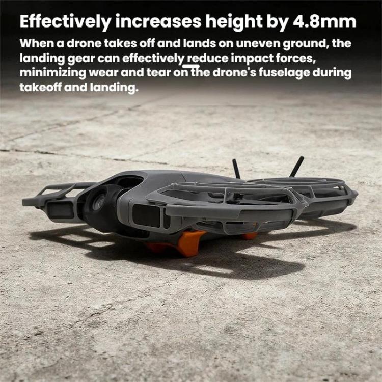 Para DJI Neo 2 CQT 2 piezas/juego Soporte de protección inferior resistente a arañazos para despegue y aterrizaje, Increasing Tripod
