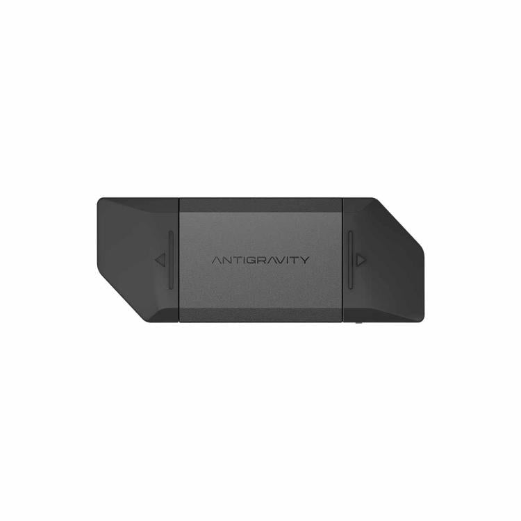 Lector rápido original para ANTIGRAVITY con conectores duales USB-C y de 8 pines.
