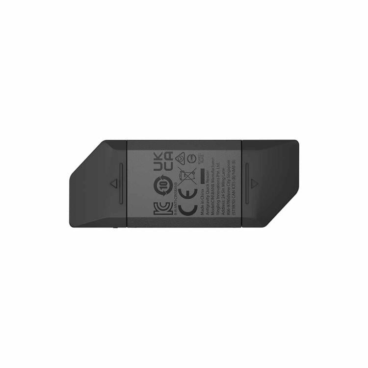 Lector rápido original para ANTIGRAVITY con conectores duales USB-C y de 8 pines.