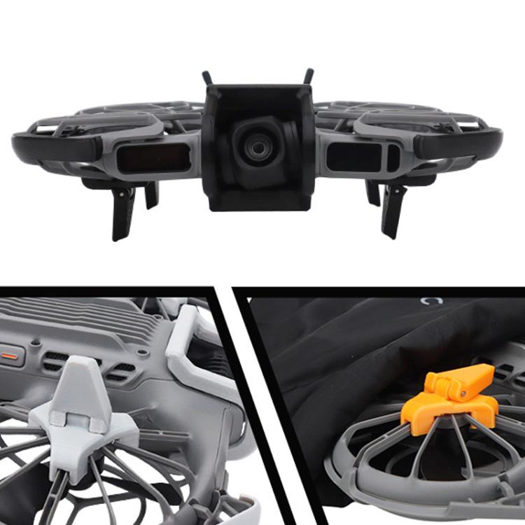 Kit de protección contra impactos para el fuselaje del DJI Neo 2 CQT (9 piezas/set): parachoques, cubierta protectora y soporte plegable., 9pcs /Set
