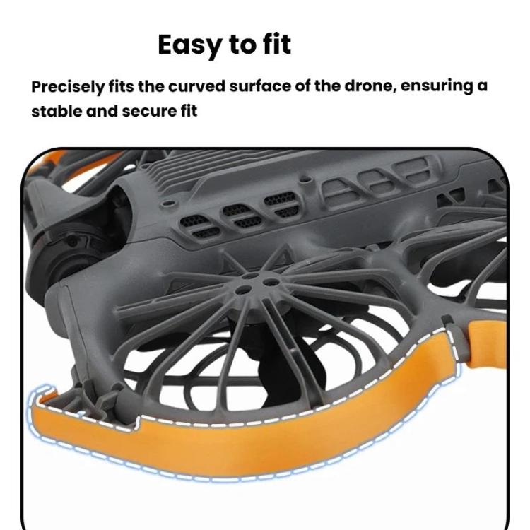 Kit de protección contra impactos para el fuselaje del DJI Neo 2 CQT (9 piezas/set): parachoques, cubierta protectora y soporte plegable., 9pcs /Set